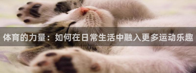 利记官网下载官方客服电话：体育的力量：如何在日常生活