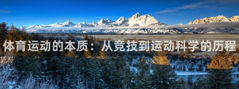 利记官网下载平台注册流程视频：体育运动的本质：从竞技到运动科