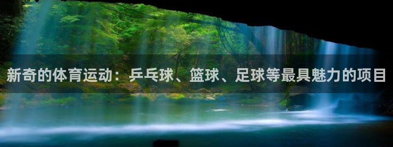 利记官网网址：新奇的体育运动：乒乓球